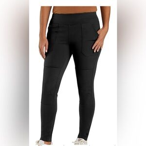 Carhartt Women's Force Fitted Midweight Utility Black Legging NWT (2 pr avail)